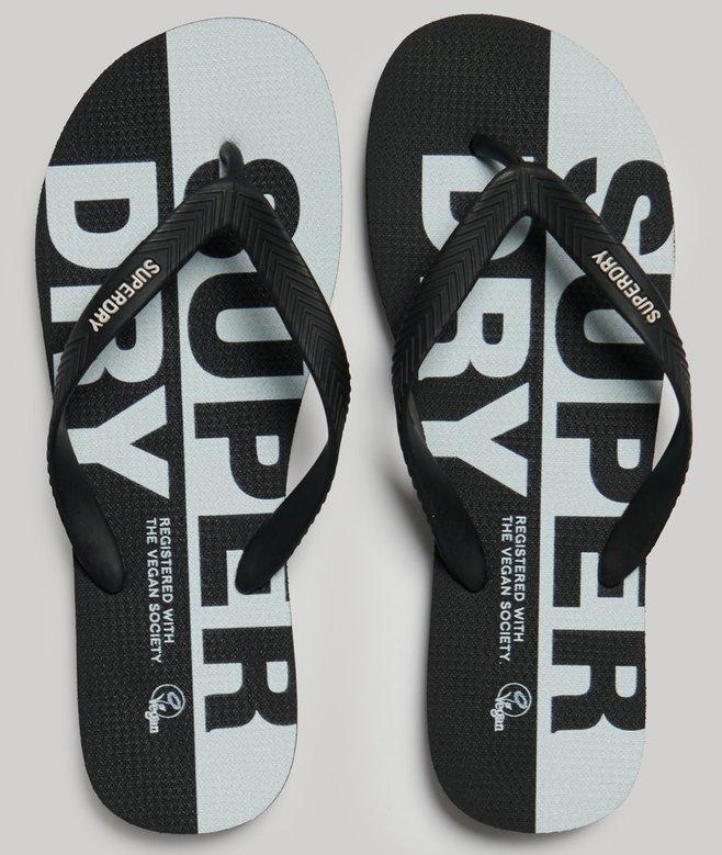 superdry Chanclas veganas con logotipo En oferta