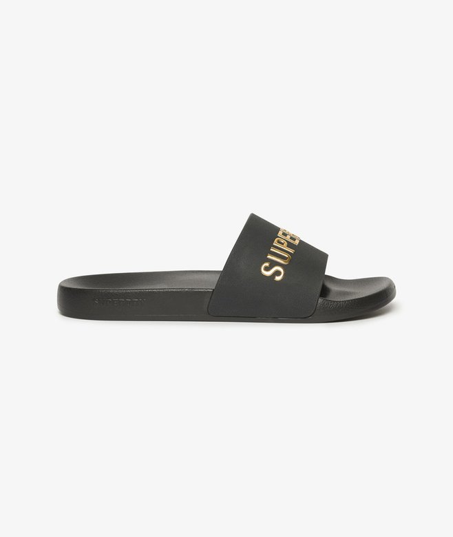 superdry Chanclas de piscina veganas con logo Libre de impuestos