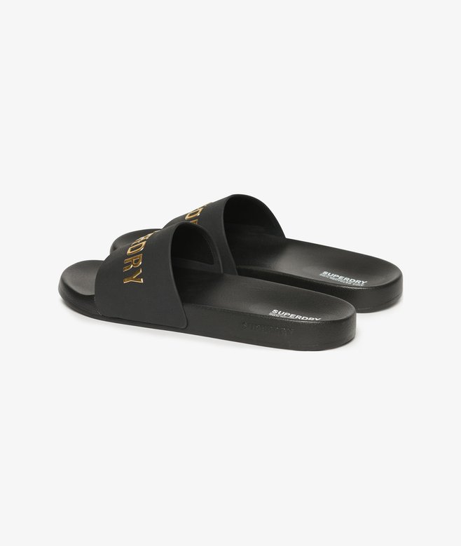 superdry Chanclas de piscina veganas con logo Libre de impuestos