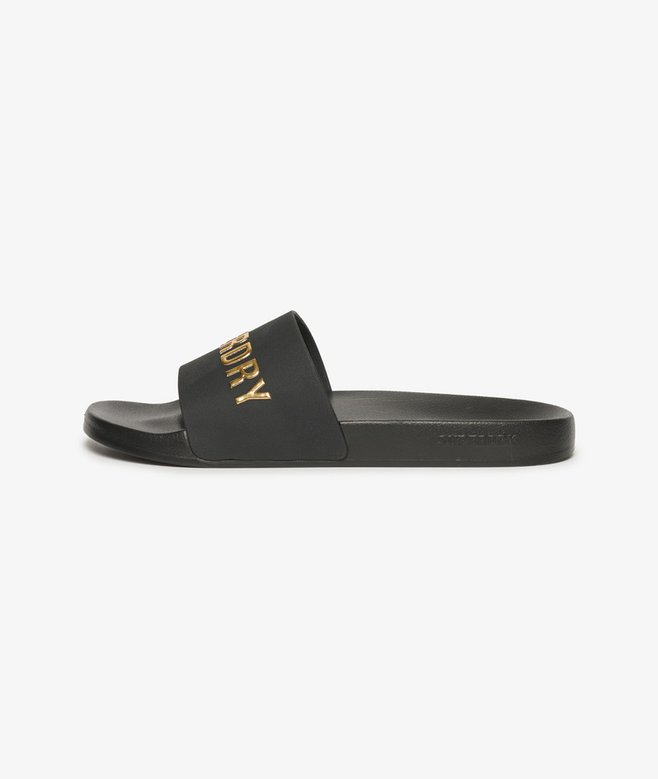 superdry Chanclas de piscina veganas con logo Libre de impuestos