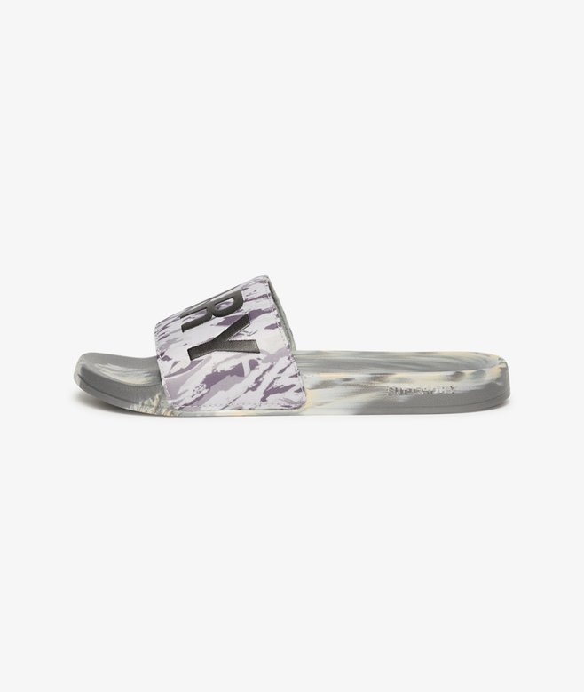 superdry Chanclas de piscina veganas con estampado de camuflaje Grandes ahorros