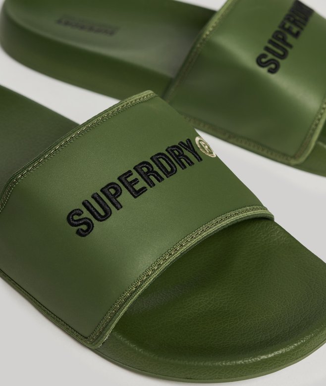 superdry Chanclas de piscina veganas de lona En oferta
