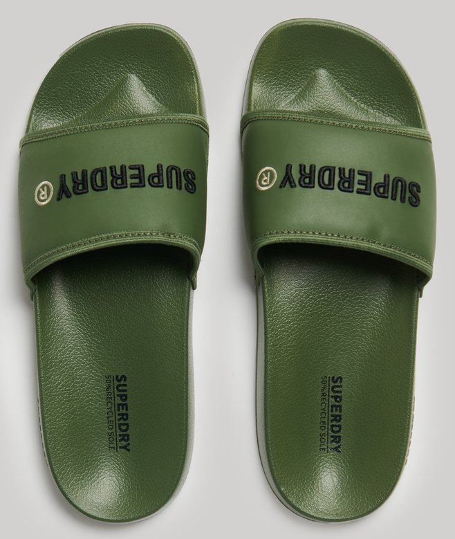 superdry Chanclas de piscina veganas de lona En oferta
