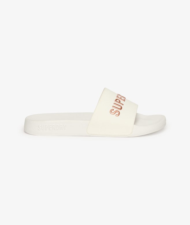 superdry Chanclas de piscina con logotipo CODE Rebajas baratas