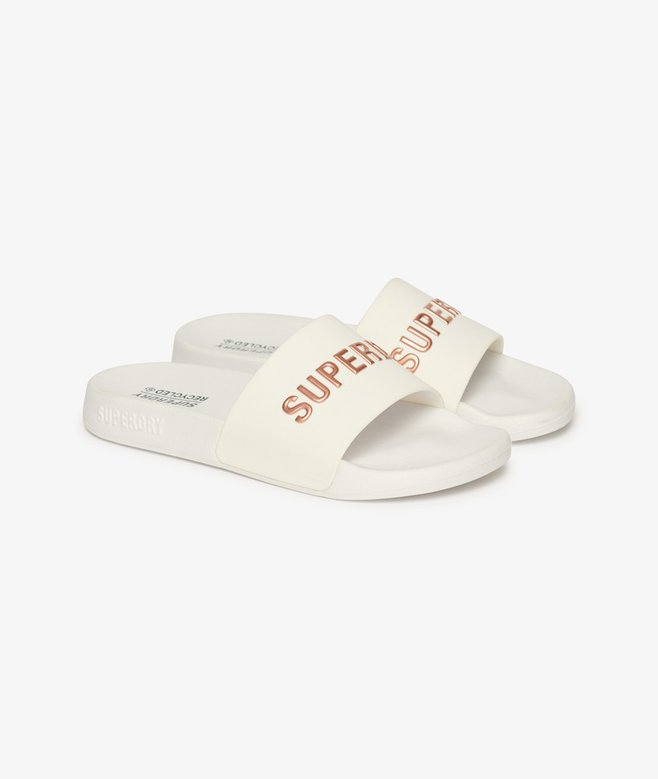 superdry Chanclas de piscina con logotipo CODE Rebajas baratas
