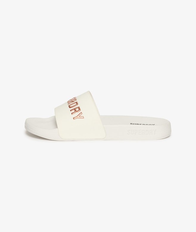 superdry Chanclas de piscina con logotipo CODE Rebajas baratas