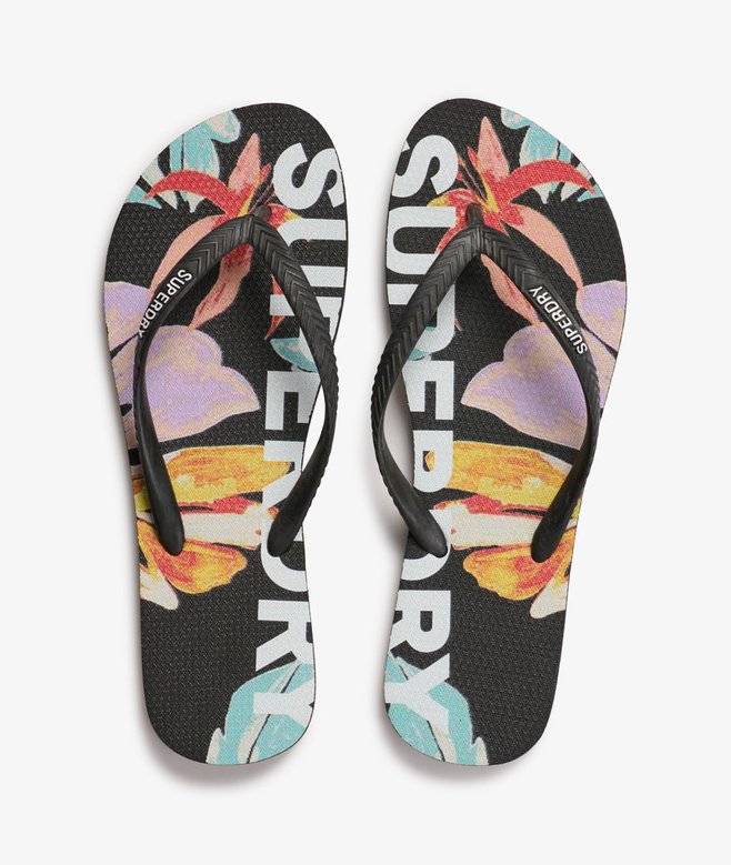 superdry Chanclas veganas con logotipo Descuento