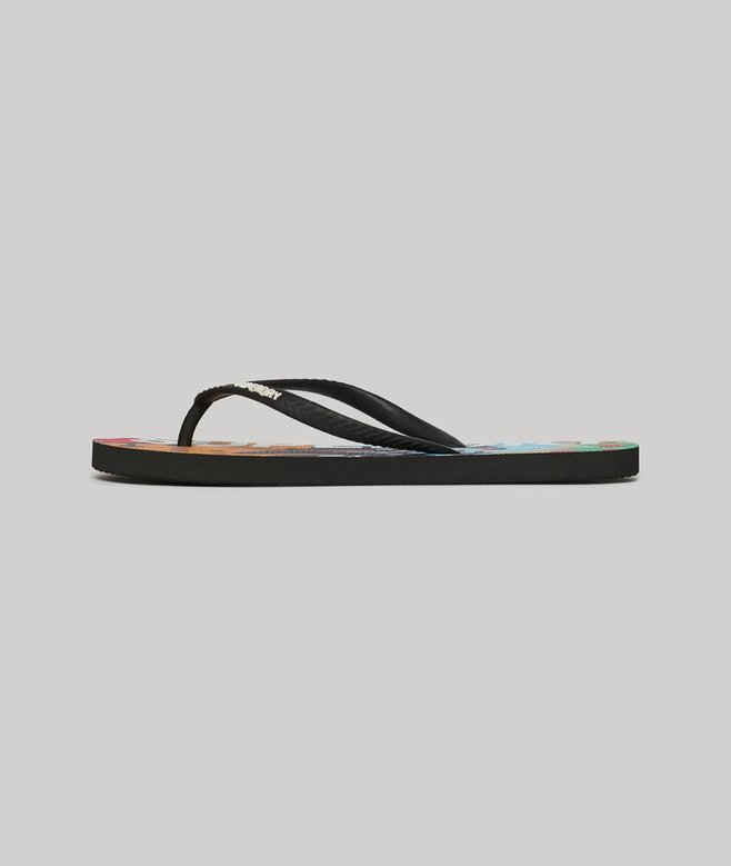 superdry Chanclas veganas con logotipo Liquidación