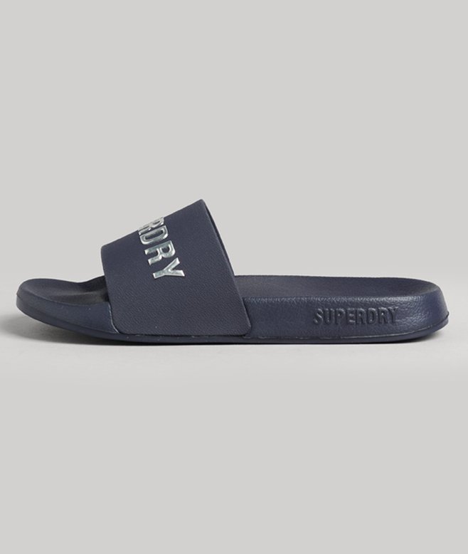 superdry Chanclas de piscina con logotipo CODE Última moda