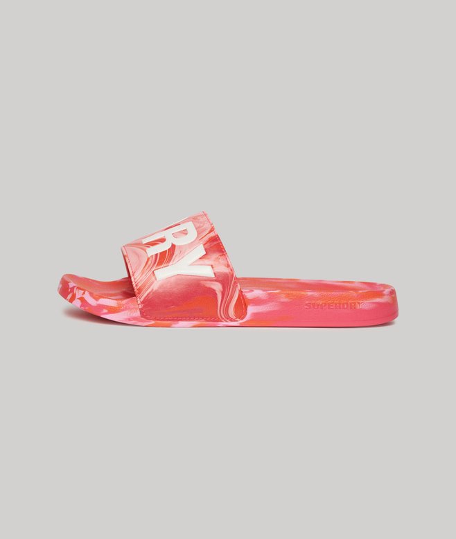 superdry Chanclas de piscina veganas Marble Ofertas especiales