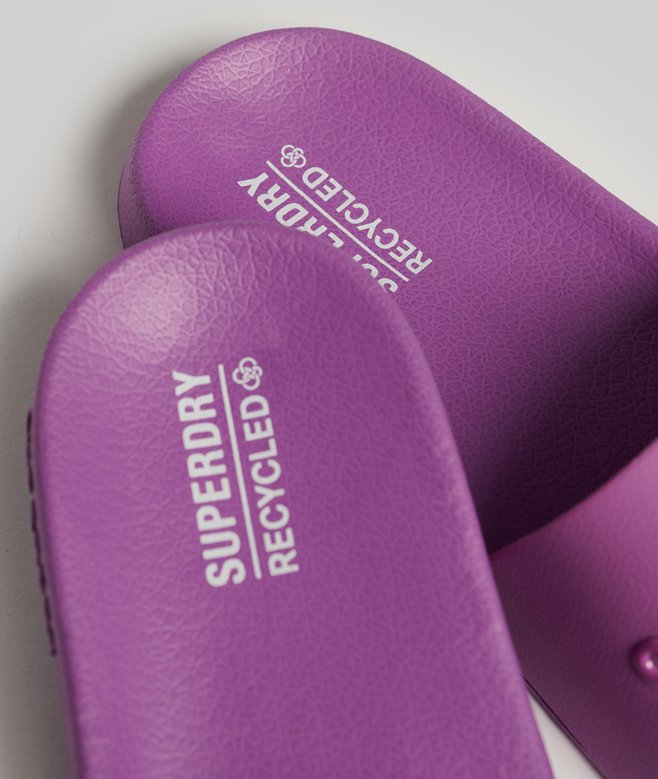 superdry Chanclas de piscina veganas con logotipo Code Precio ultrabajo