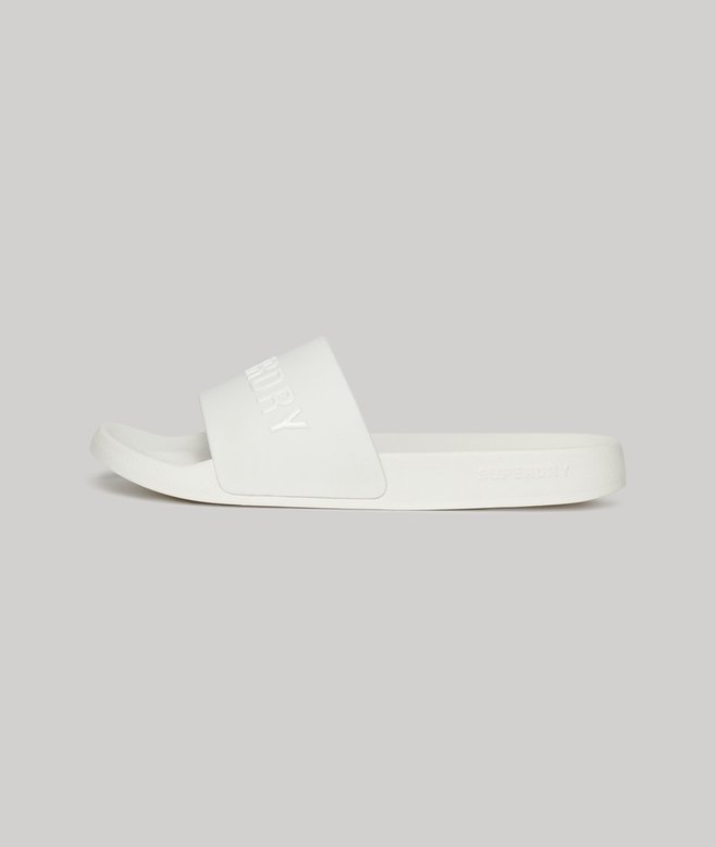 superdry Chanclas de piscina veganas con logo 2025
