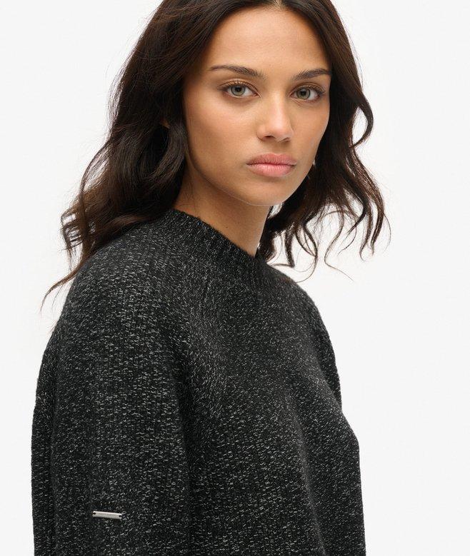 superdry Jersey raglán grueso extragrande Outlet online