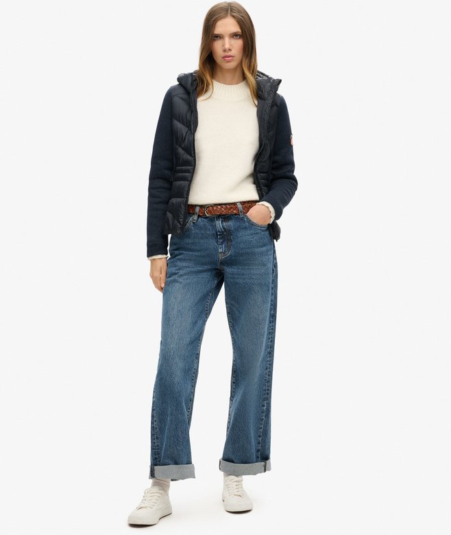 superdry Cazadora híbrida de punto con capucha Storm Ventas relámpago