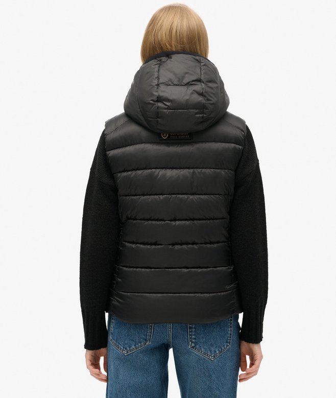 superdry Chaleco acolchado con capucha Fuji Tienda