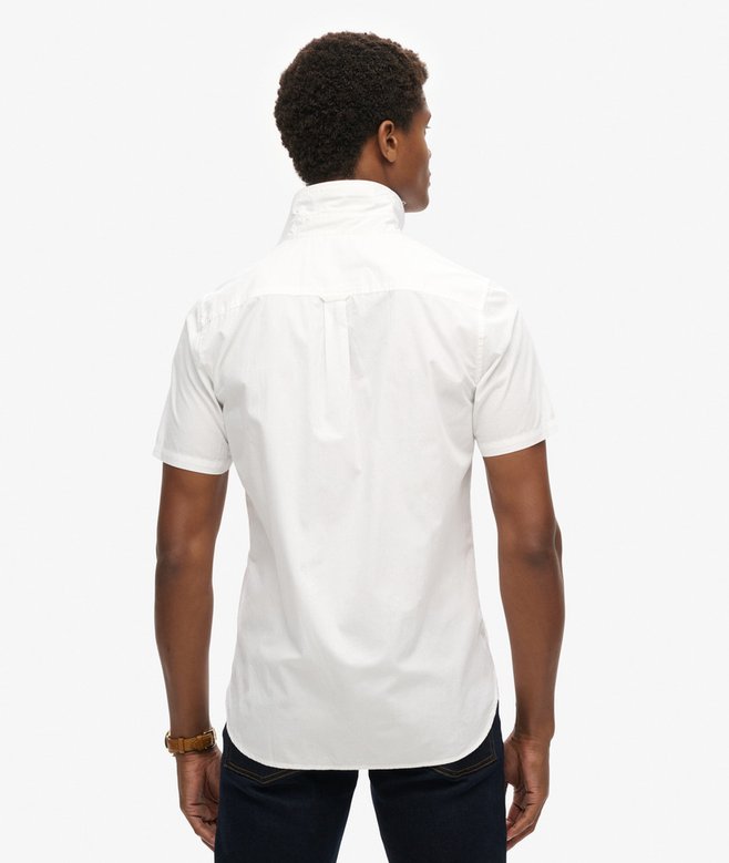 superdry Camisa Oxford de manga corta Premium University Envío gratis