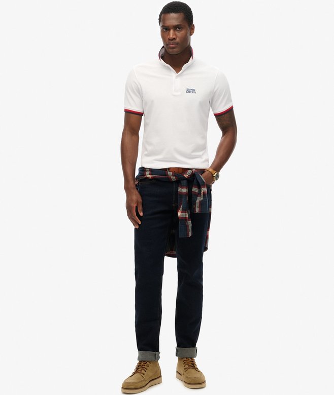 superdry Polo ribeteado Sportswear Último día