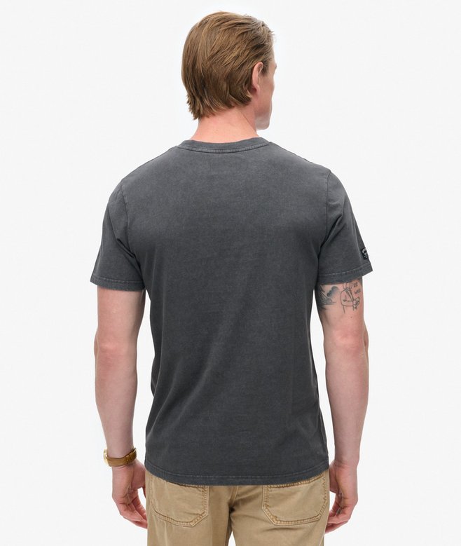 superdry Camiseta gráfica con logotipo en relieve Solo hoy