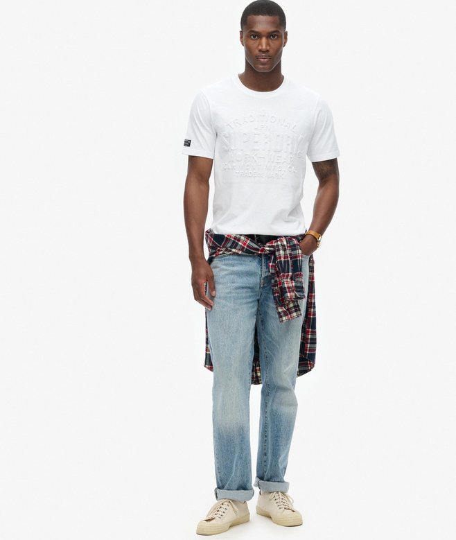 superdry Camiseta gráfica con logotipo en relieve Oferta especial de fábrica