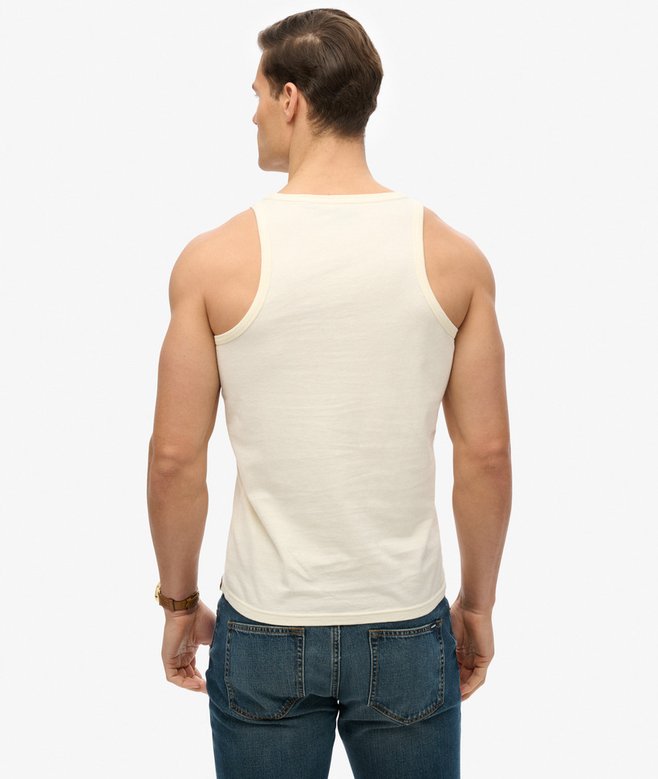 superdry Camiseta sin mangas Classic con logotipo vintage Heritage Superdescuento