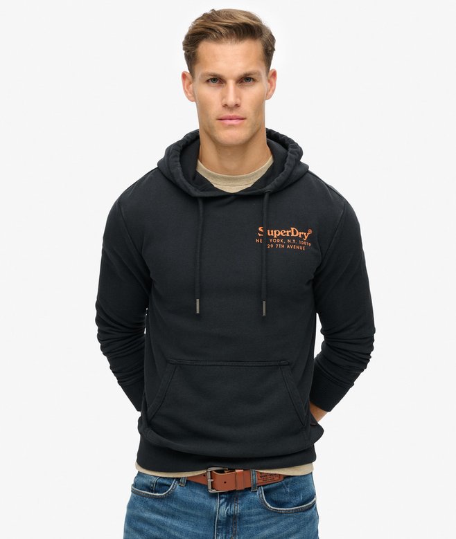 superdry Sudadera con capucha y logo tonal Venue Liquidación