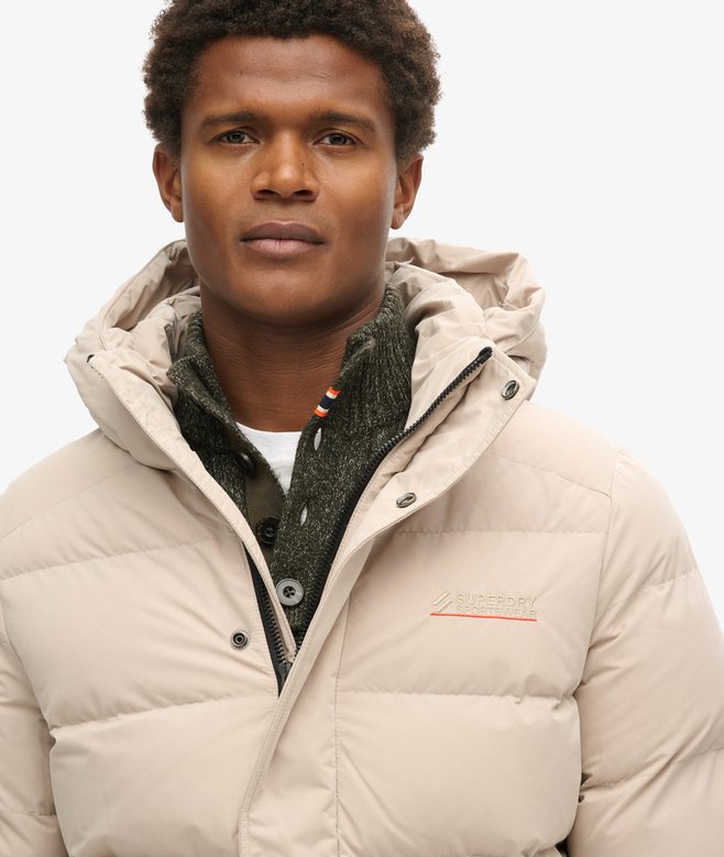 superdry Chaqueta acolchada de microfibra con capucha Sports Oferta exclusiva