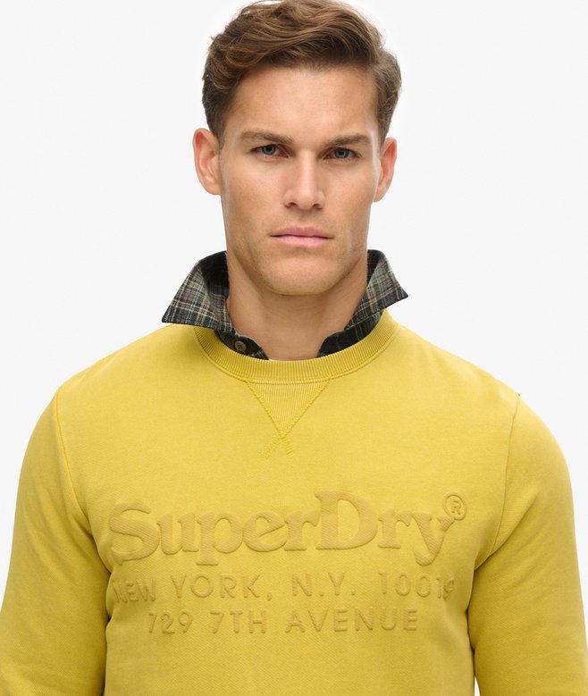 superdry Sudadera tonal con logotipo Venue Ofertas de temporada