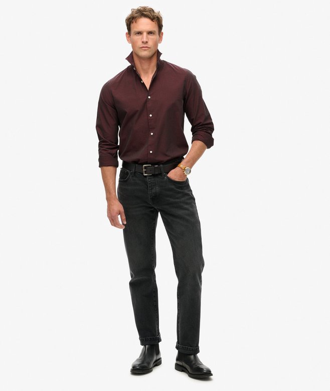 superdry Camisa de manga larga y estilo informal Ofertas especiales