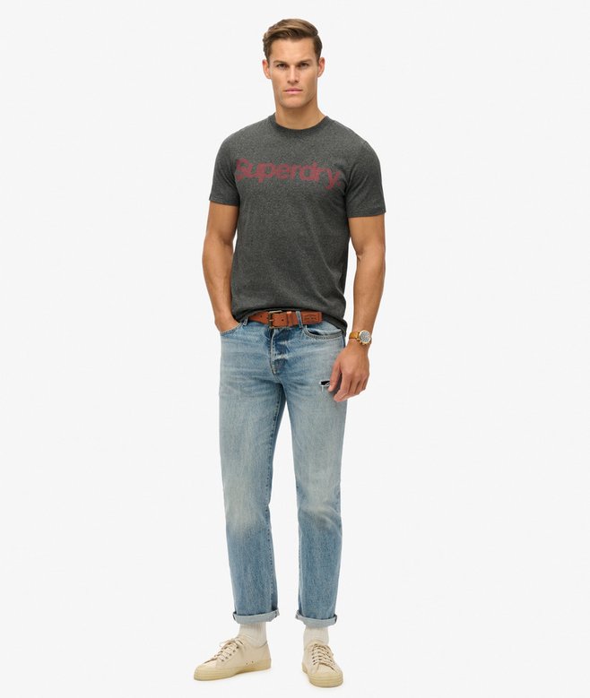 superdry Camiseta clásica con logotipo Core Grandes ahorros