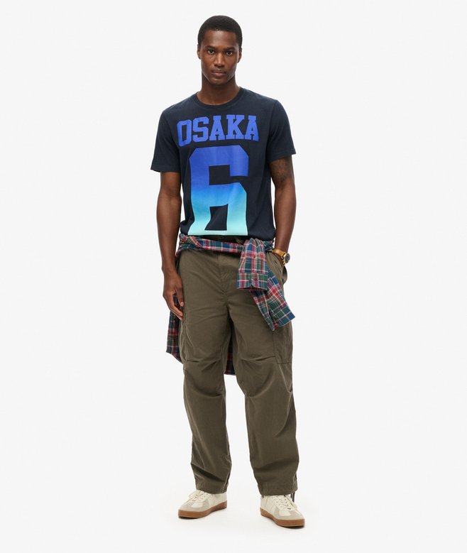 superdry Camiseta Osaka 6 Cali Standard Rebajas de fin de temporada