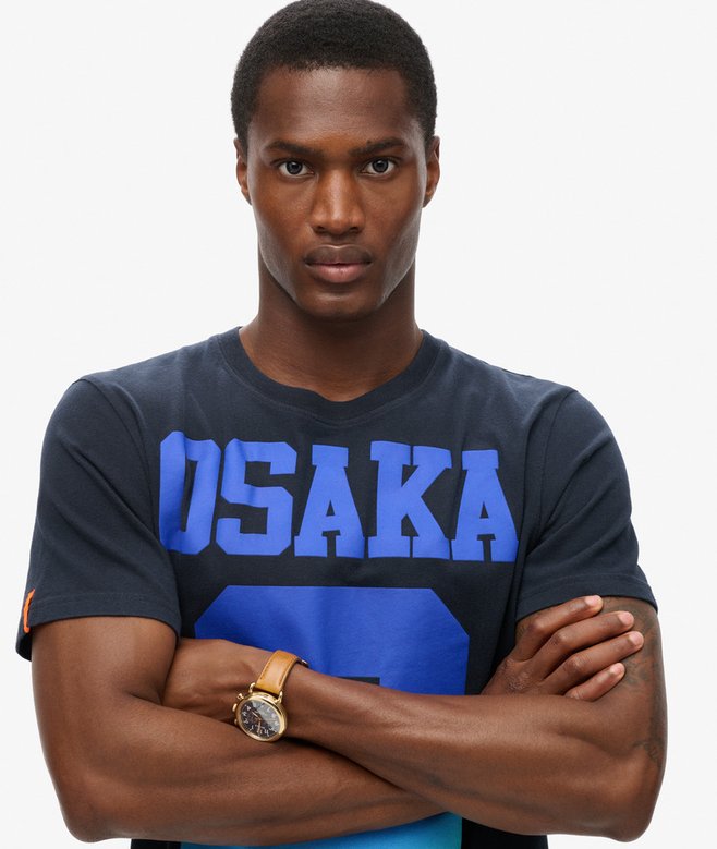 superdry Camiseta Osaka 6 Cali Standard Rebajas de fin de temporada
