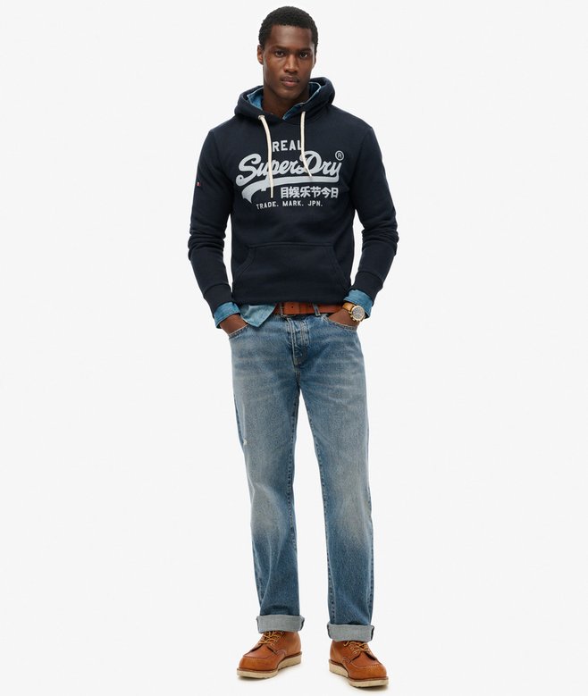 superdry Sudadera con capucha y logo Vintage En línea