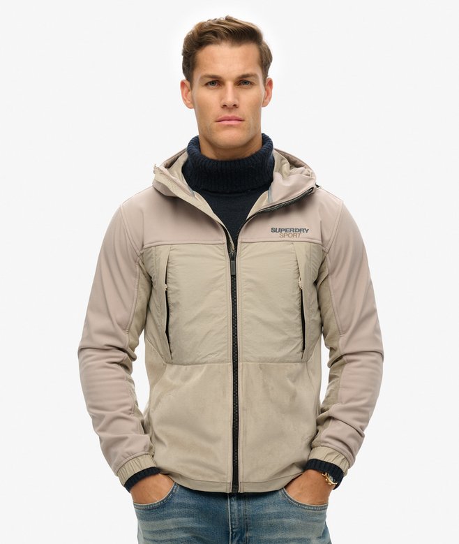 superdry Chaqueta con capucha Hybrid Trekker Venta caliente