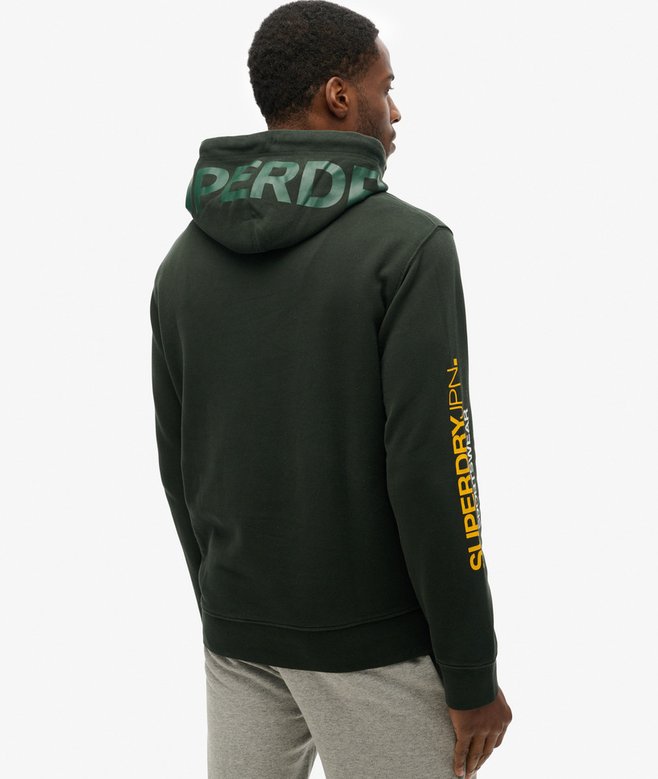 superdry Sudadera suelta con capucha y logotipo Sportswear Descuento