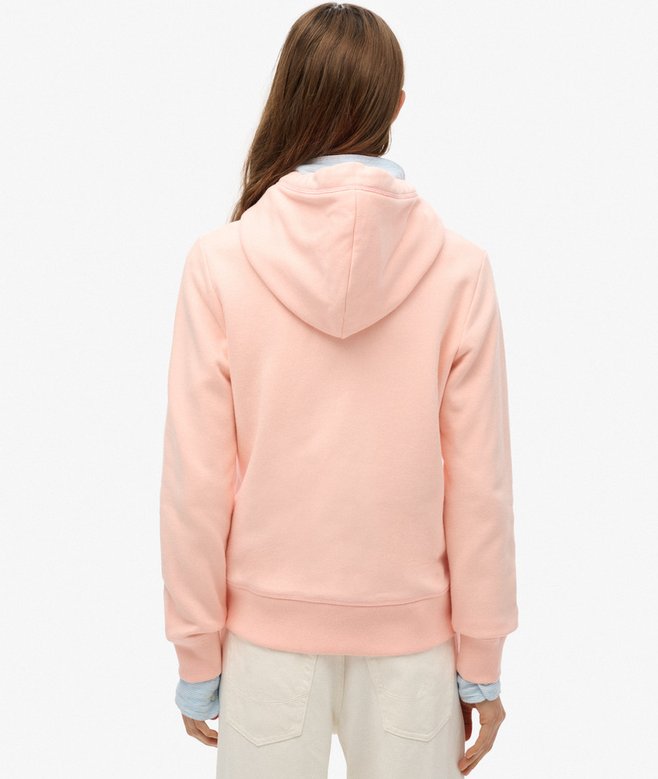 superdry Sudadera con capucha cremallera y logo Essential Mejor oferta
