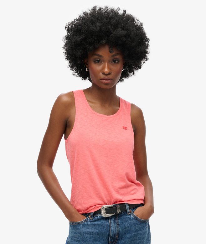 superdry Camiseta sin mangas con amplio escote redondo Rebajas online