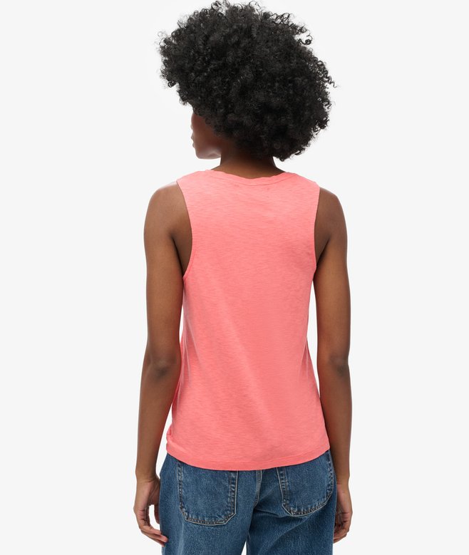 superdry Camiseta sin mangas con amplio escote redondo Rebajas online
