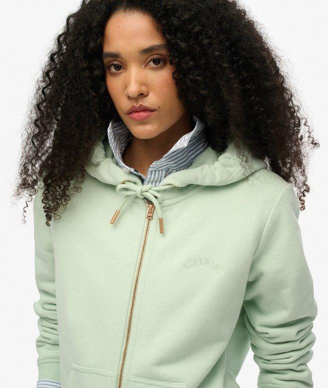 superdry Sudadera con capucha cremallera y logo Essential Rebajas top