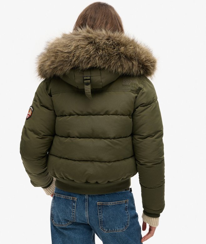 superdry Cazadora bómber con capucha Everest Envío gratis