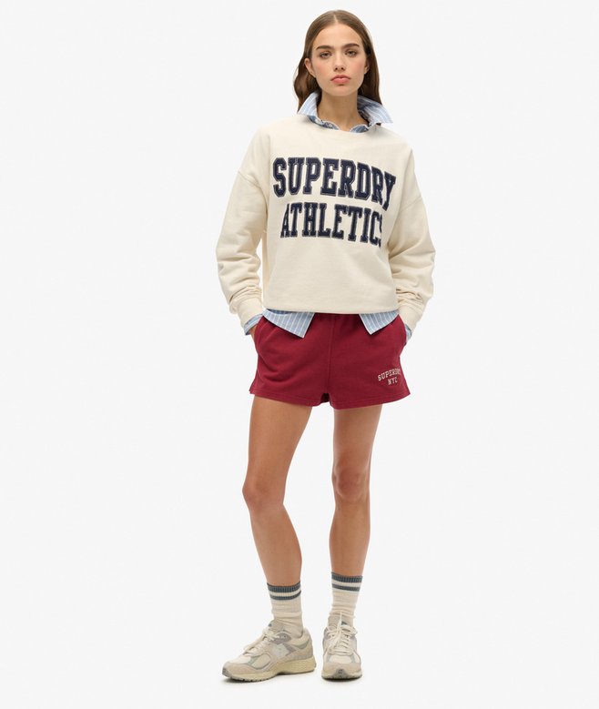 superdry Sudadera de corte holgado y aplique Athletic Essentials Últimos 3 días