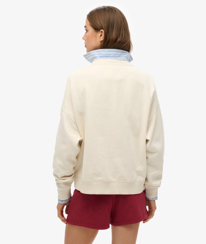 superdry Sudadera de corte holgado y aplique Athletic Essentials Últimos 3 días