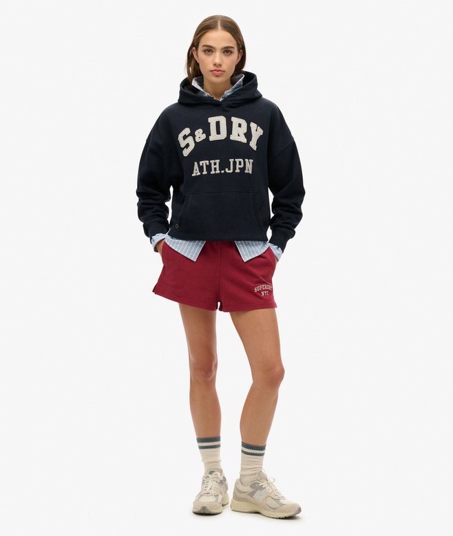 superdry Sudadera relajada con capucha y aplique Athletic Essentials COMPRAR AHORA