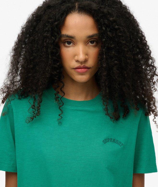 superdry Camiseta lavada con logotipo Essential Últimos 2 días