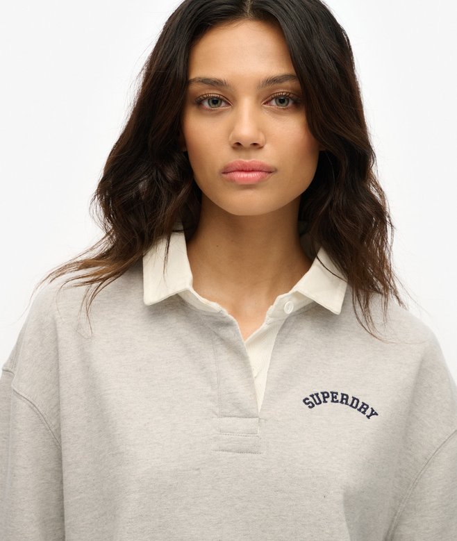 superdry Camisa de rugby con estampado gráfico Athletic Essentials Último día