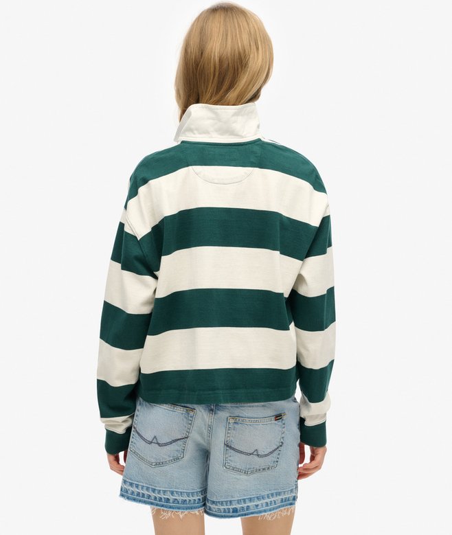 superdry Camiseta de rugby a rayas Athletic Essentials Promoción trimestral