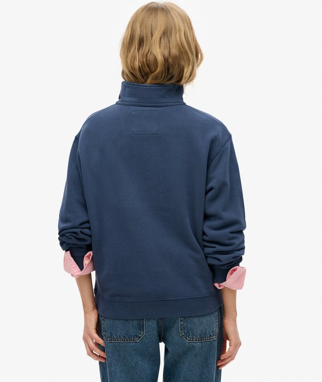 superdry Sudadera de media cremallera de cuello alto Athletic Essentials Superdescuento