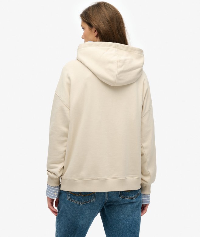 superdry Sudadera con capucha holgada y acabado metalizado Venue Grandes descuentos