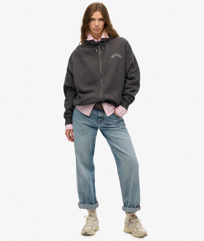 superdry Sudadera con capucha y cremallera Athletic Essentials Ahorra y exporta