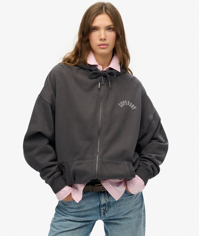 superdry Sudadera con capucha y cremallera Athletic Essentials Ahorra y exporta