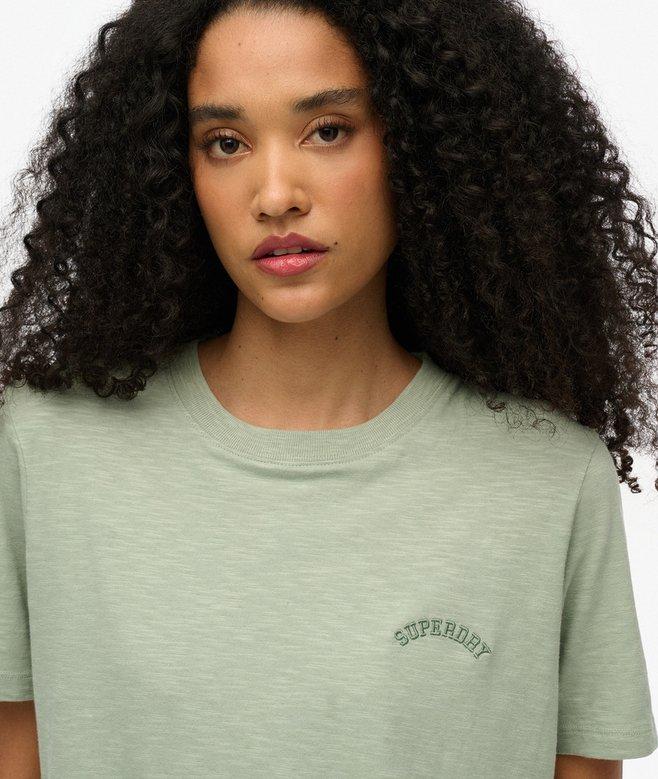 superdry Camiseta lavada con logotipo Essential Descuento por venta flash